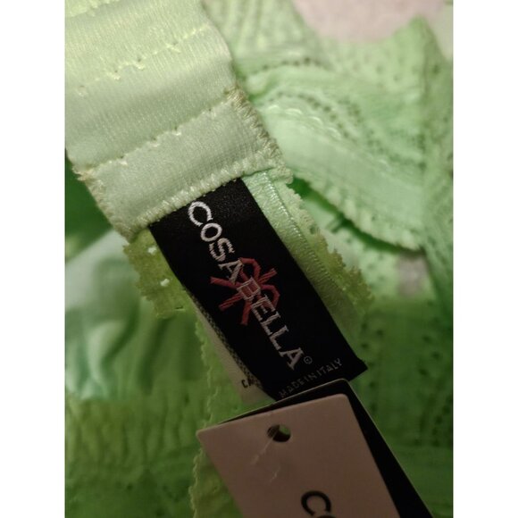 Cosabella Soft Triangle Dreamie Dolce Cotton Cup Unlined Bra Women Size M - Picture 4 of 5